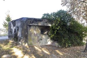 Ligne Maginot - AUENHEIM PONT - (Blockhaus pour canon) - Créneau AC de la chambre de tir haute et créneau mitrailleuse de la chambre de tir basse