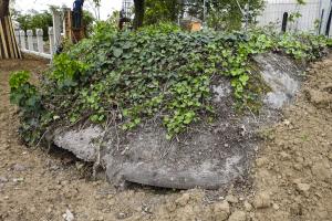 Ligne Maginot - 452C - BASSIN DES REMPARTS - (Blockhaus pour arme infanterie) - Le bloc en zone travaux