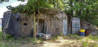 Ligne Maginot - 476 - BASSIN LOUIS ARMAND 1 - (Blockhaus pour canon) - Entrées et créneaux FM