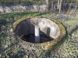 Ligne Maginot - FORT DUCROT - (Cuve pour arme d'infanterie) - 