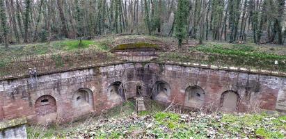 Ligne Maginot - FORT DUCROT - (PC de Secteur) - Coffre double de contrescarpe