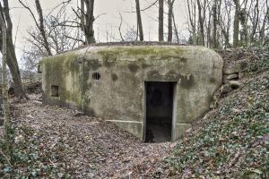 Ligne Maginot - I6 - (Blockhaus pour arme infanterie) - L'entrée du blockhaus