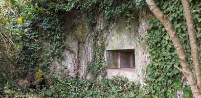 Ligne Maginot - OBSERVATOIRE EST DES CERISIERS - (Blockhaus pour arme infanterie) - Créneau Est (observatoire)