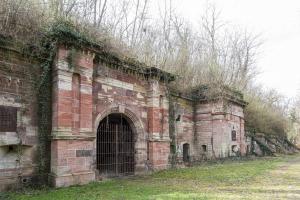 Ligne Maginot - FORT UHRICH (237°RI) - (PC) - La façade de l'entrée principale