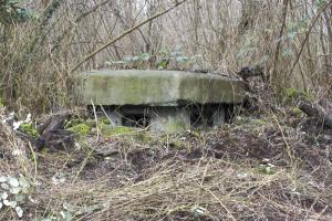 Ligne Maginot - PORT du RHIN Sud 21 ( Blockhaus pour arme infanterie ) - Vue extérieure