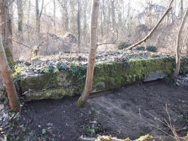 Ligne Maginot - WALDHOF OUEST - (Blockhaus pour arme infanterie) - Vue de face