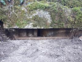 Ligne Maginot - WALDHOF OUEST - (Blockhaus pour arme infanterie) - Détail du créneau droit