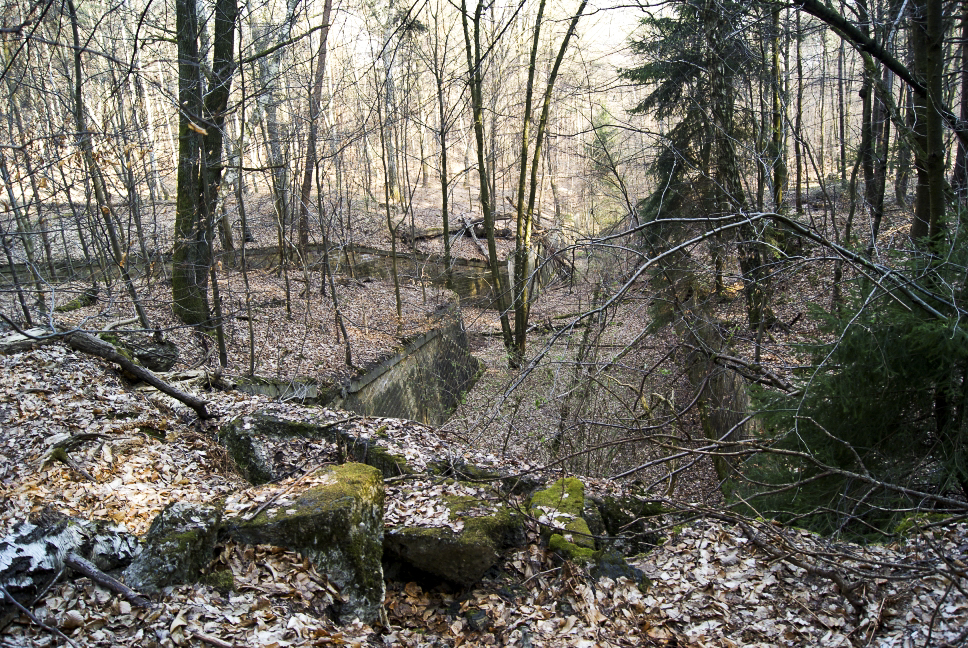 Ligne Maginot - HOCHWALD (FOSSé ANTICHAR DU) - (Obstacle antichar) - Le fossé antichar