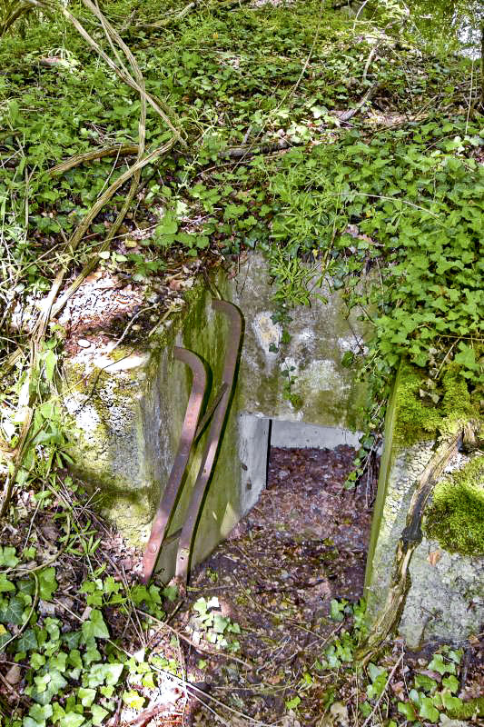 Ligne Maginot - OBERWALD EST NORD - (Blockhaus pour arme infanterie) - Entrée sud-ouest