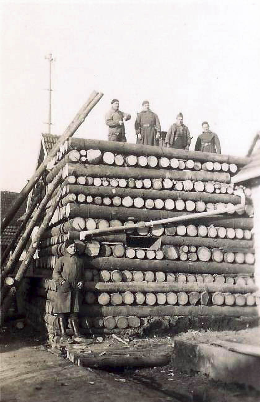 Ligne Maginot - RUE DU RUISSEAU - (Blockhaus pour arme infanterie) - Le blockhaus en construction