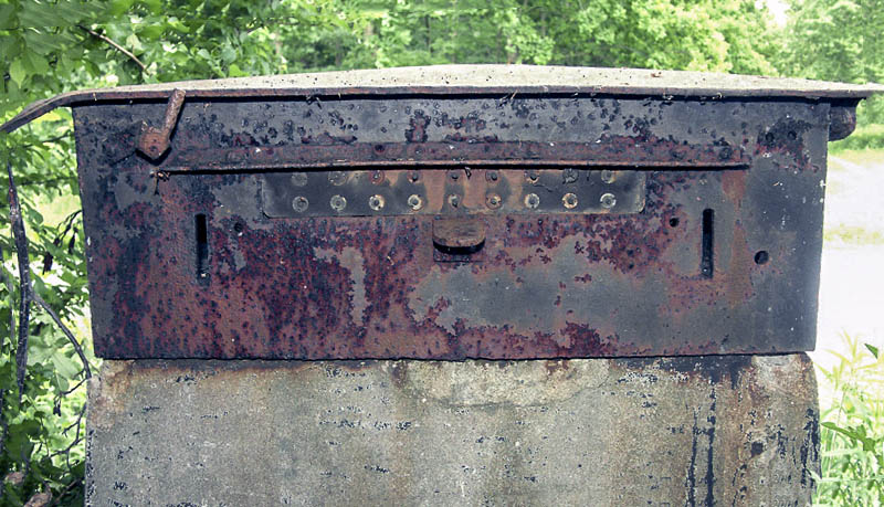 Ligne Maginot - K2 (Chambre de coupure) - Boite à borne, vue extérieure