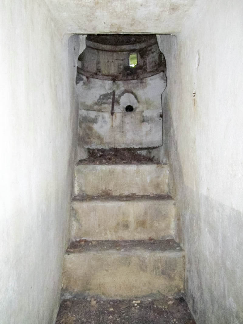 Ligne Maginot - KLOSTERGRABEN 2 - (Blockhaus pour arme infanterie) - L'accès à la chambre de tir