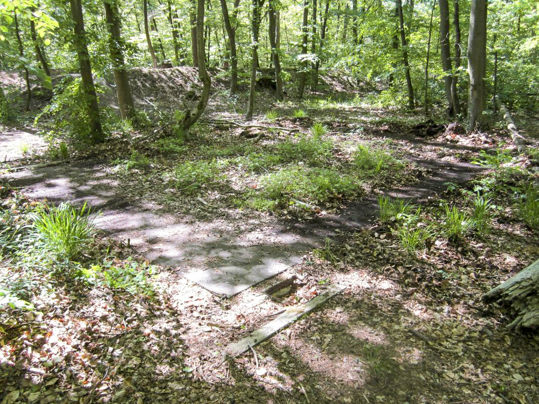 Ligne Maginot - SOUFFLENHEIM - (Dépôt de Munitions) - Fondation de bâtiment