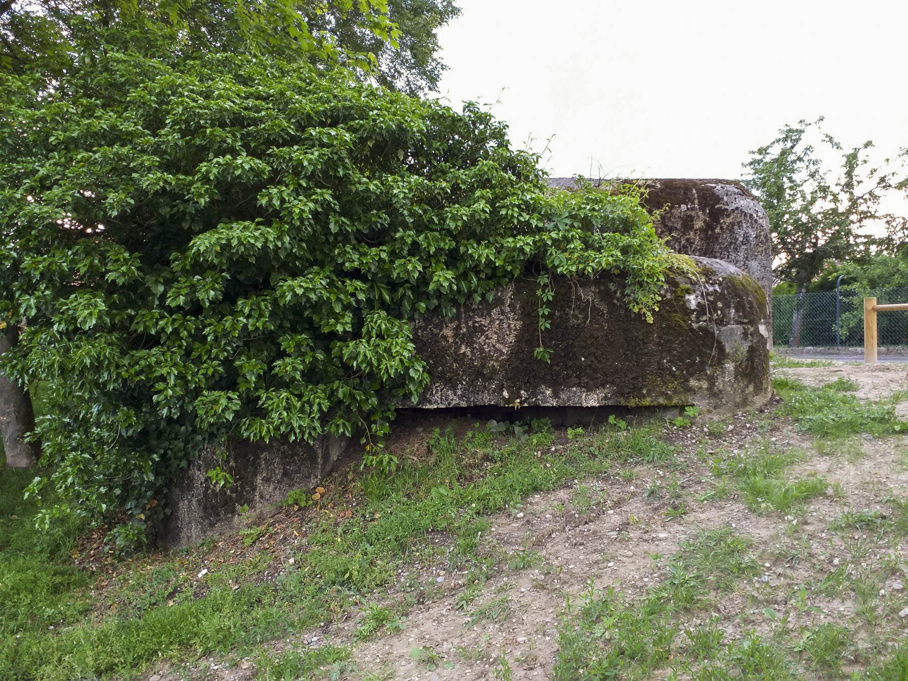 Ligne Maginot - AUENHEIM PONT - (Blockhaus pour canon) - Créneau AC de la chambre de tir basse