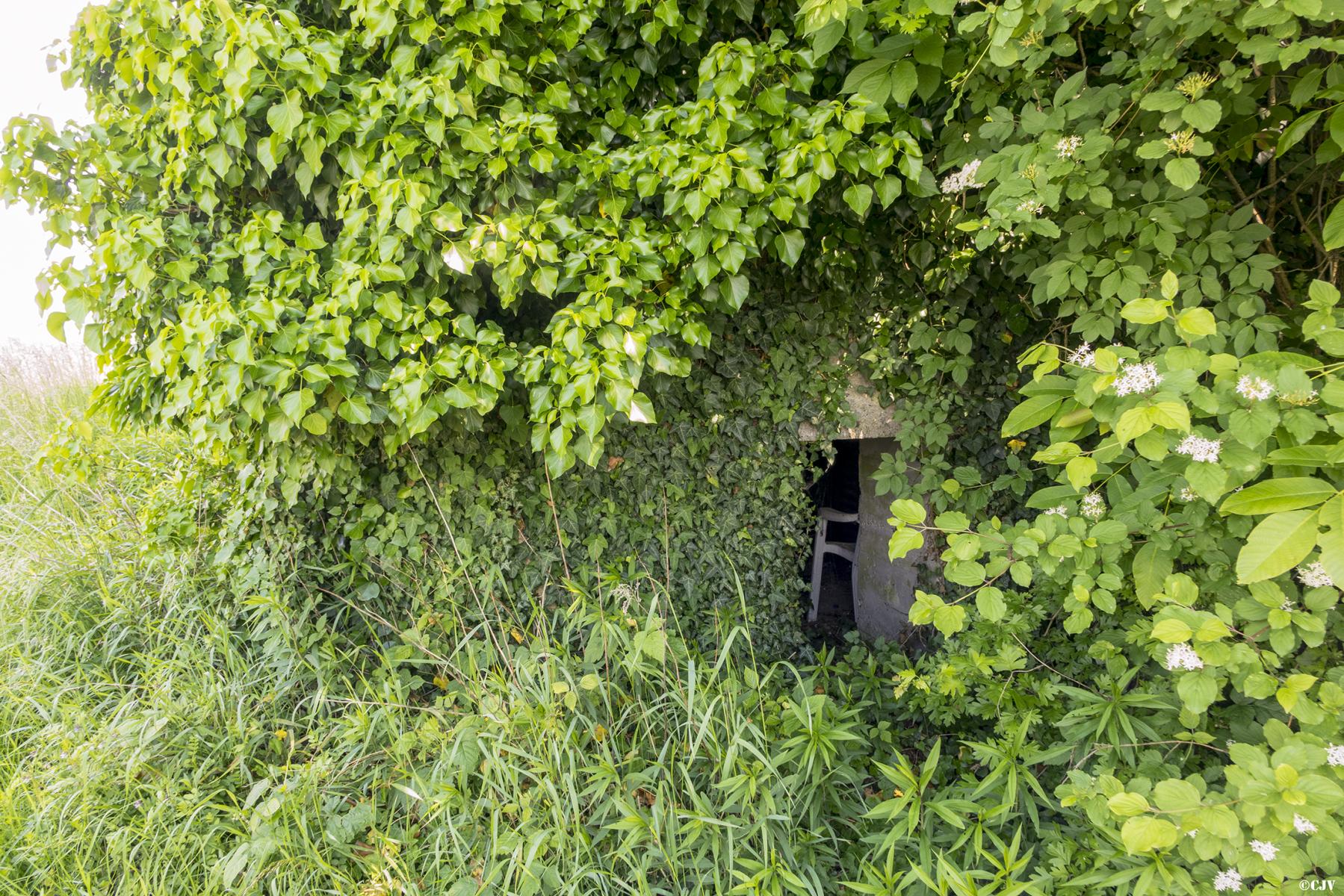 Ligne Maginot - BAHLIEN 2 - (Blockhaus pour arme infanterie) - L'entrée