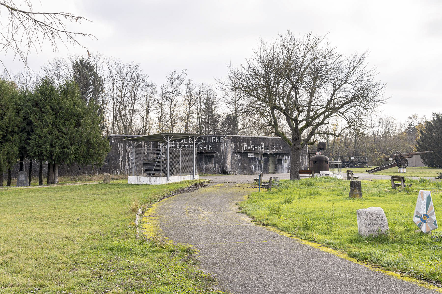 Ligne Maginot - 35/3 - MARCKOLSHEIM SUD - (Casemate d'infanterie - Double) - Vue d'ensemble