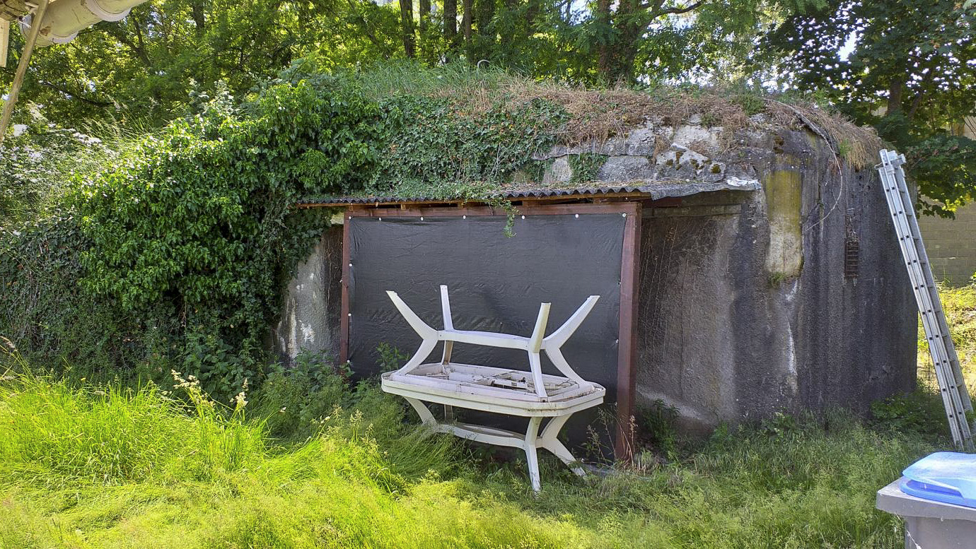 Ligne Maginot - 476 - BASSIN LOUIS ARMAND 1 - (Blockhaus pour canon) - Façade chambre de tir