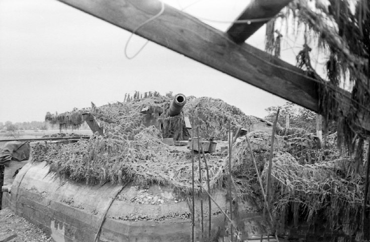 Ligne Maginot - OUVRAGE NEY-RAPP - (Position d'artillerie préparée) - Cuve nord