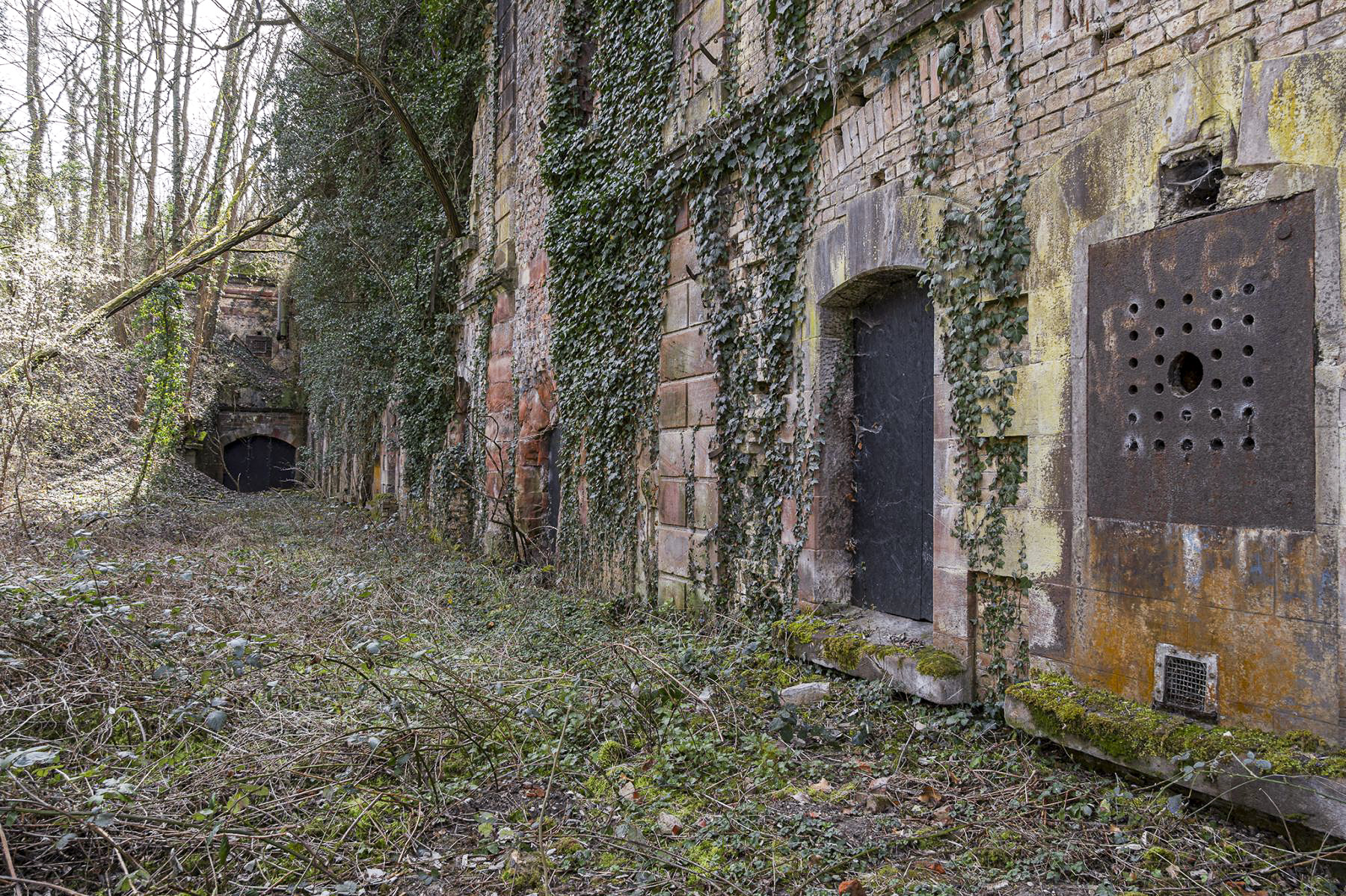 Ligne Maginot - FORT UHRICH (237°RI) - (PC) - Entrée de la caserne