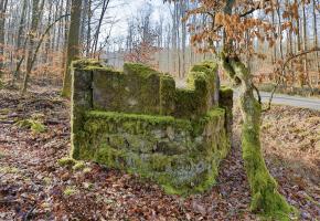 Ligne Maginot - ROUTE DU GENDERSBERG - (Blockhaus pour arme infanterie) - Créneau frontal. 