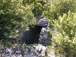 Ligne Maginot - CASTES RUINES 9 - (Blockhaus pour arme infanterie) - Tranchée couverte vers le bloc