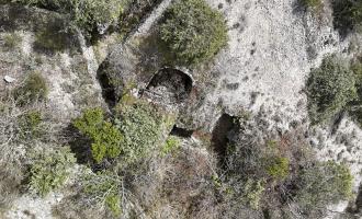 Ligne Maginot - CASTES RUINES 10 - (Cuve pour arme d'infanterie) - Les emplacements 10 et 11