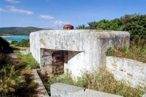 Ligne Maginot - CAPO BIANCO NORD - (Casemate d'infanterie - Simple) - L'entrée de la casemate