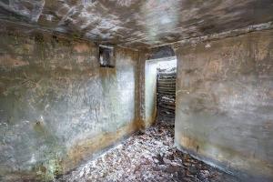 Ligne Maginot - MILKOPF (59° RAMF) - (Position d'artillerie préparée) - L'intérieur de l'abri.