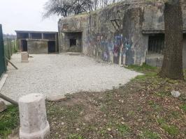 Ligne Maginot - 22/3 - GERSTHEIM - (Casemate d'infanterie - Double) - Facade et entrée 