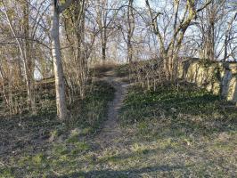 Ligne Maginot - 53/3 - BLODELSHEIM  NORD - (Casemate d'infanterie - Double) - Emplacement de la casemate.