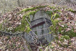 Ligne Maginot - OTTMARSHEIM SUD 4 - (Blockhaus pour arme infanterie) - Ouverture pour la tourelle démontable