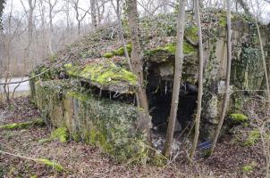 Ligne Maginot - PA CARREFOUR 222.2 OUEST - (Blockhaus pour canon) - Entrée des hommes