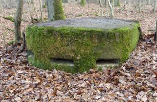 Ligne Maginot - Guérite escargot bétonnée - Située dans le bois de Cattenom, près de l'OBERHEID