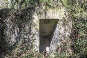 Ligne Maginot - OBERKOEPFLEIN 2 - (Abri) - L'abri allemand a été retourné. Les entrées face au Rhin sont donc renforcées. Entrée sud