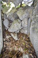 Ligne Maginot - RADBRUNNEN 1 - (Blockhaus pour arme infanterie) - La chambre de tir. 
Les tôle de la guérite escargot sont visible