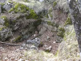 Ligne Maginot - COL DE SEGRA SUD-EST 2 - (Blockhaus pour arme infanterie) - Blockhaus en construction