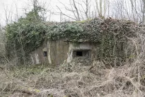 Ligne Maginot - VOIE-FERREE 2 - (Blockhaus pour arme infanterie) - Les créneaux orientés vers le sud