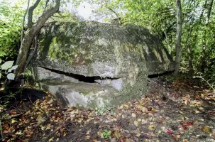 Ligne Maginot - 81 - HOPITAL - (Casemate d'artillerie) - La poste d'observation