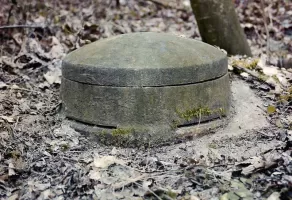 Ligne Maginot - HESINGUE HITTENBERG - (Observatoire d'infanterie) - Cloche STG par éléments