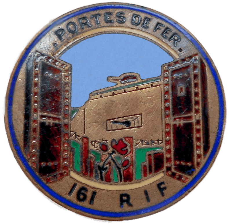 Ligne Maginot - Insigne du 161° RIF - Insigne du 161° RIF