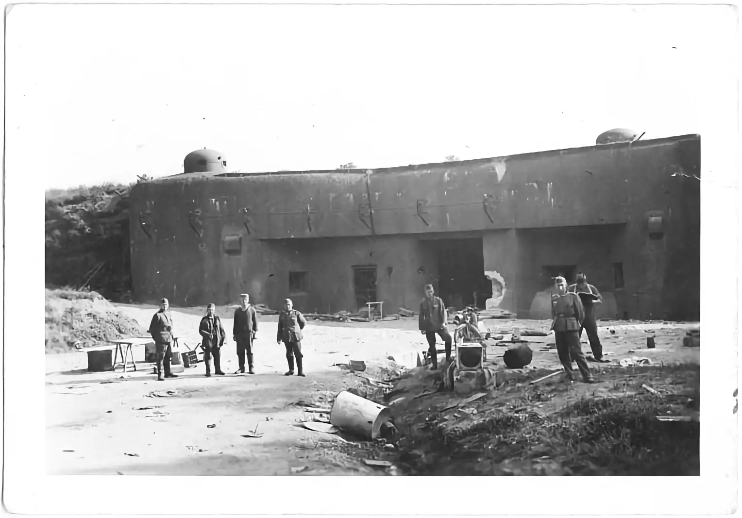 Ligne Maginot - LE CHESNOIS - CHENOIS - (Ouvrage d'artillerie) - L'entrée munitions 
