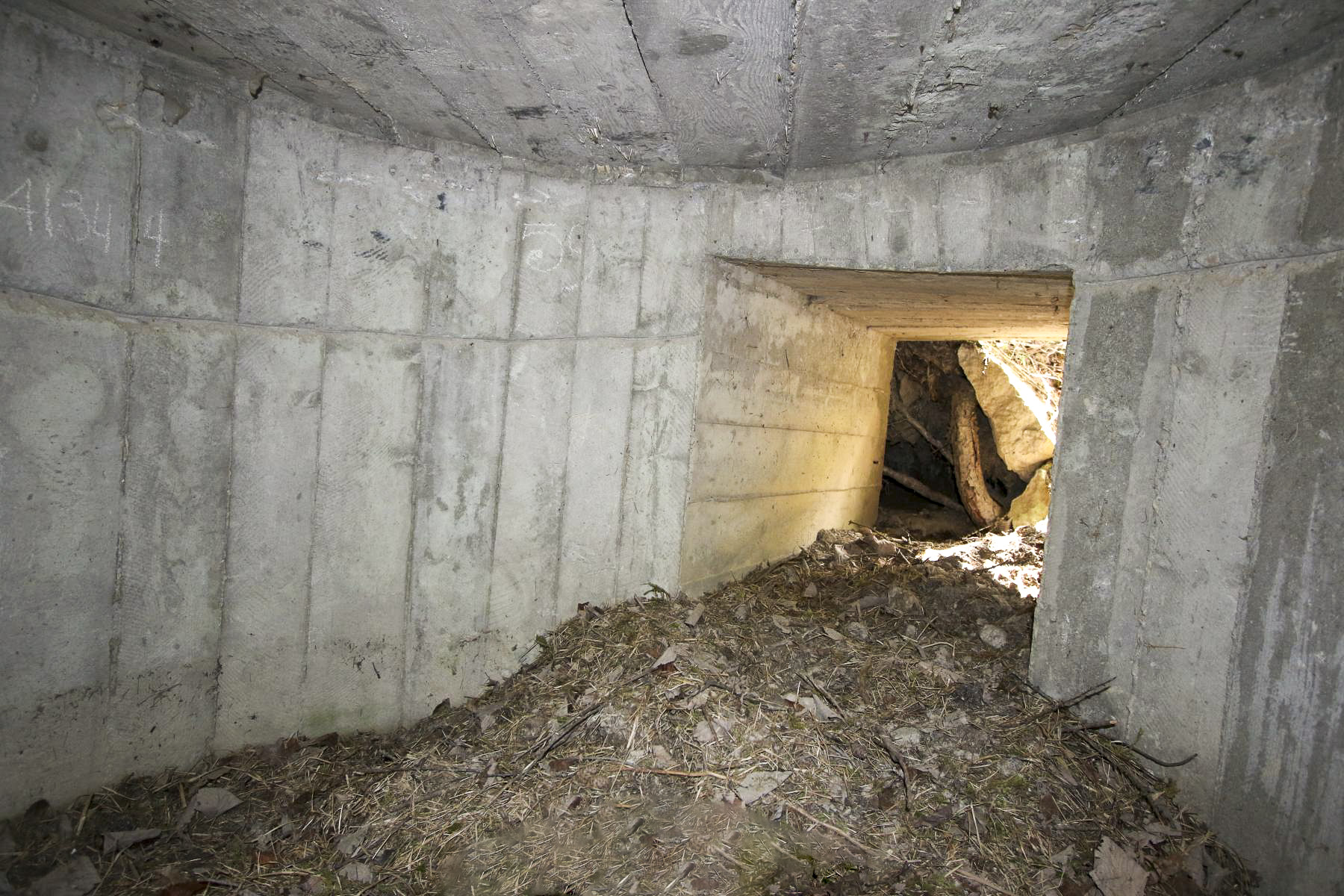 Ligne Maginot - LA LAME 1 - (Blockhaus pour arme infanterie) - L'entrée