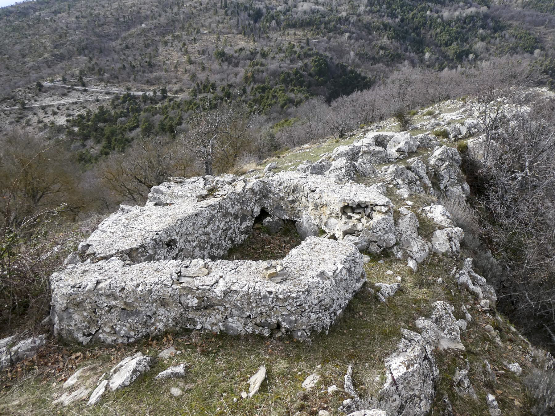 Ligne Maginot - CRETE DE L'AGREE 2 - (Cuve pour arme d'infanterie) - 