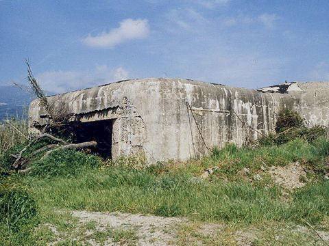 Ligne Maginot - ARINELLA SUD - (Casemate d'infanterie - Double) - Vue extérieure