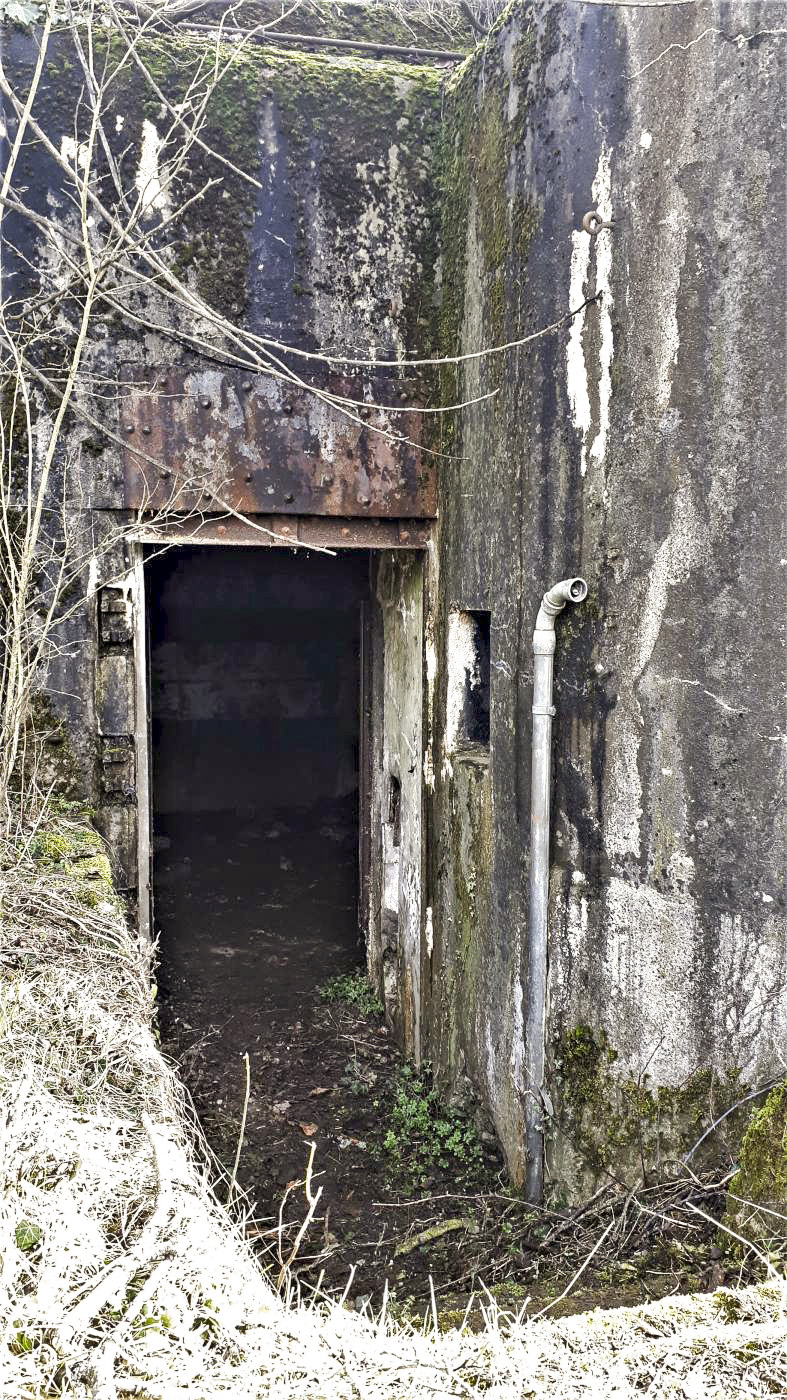 Ligne Maginot - 46A/1 - LIMBOURG PONT - (Abri) - L'entrée