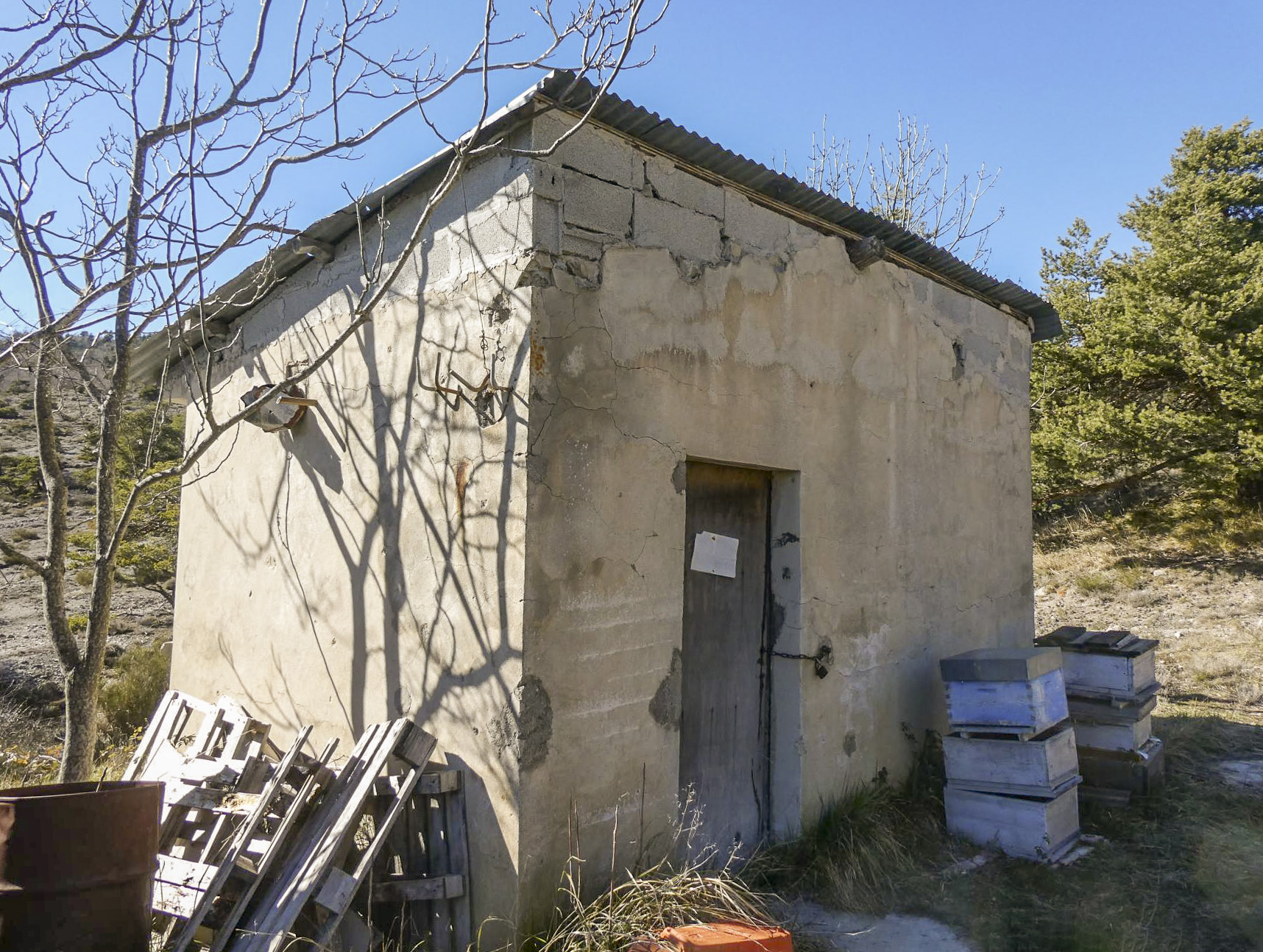 Ligne Maginot - COL DE BRAUS - (Poste de Secours) - Bâtiments annexes