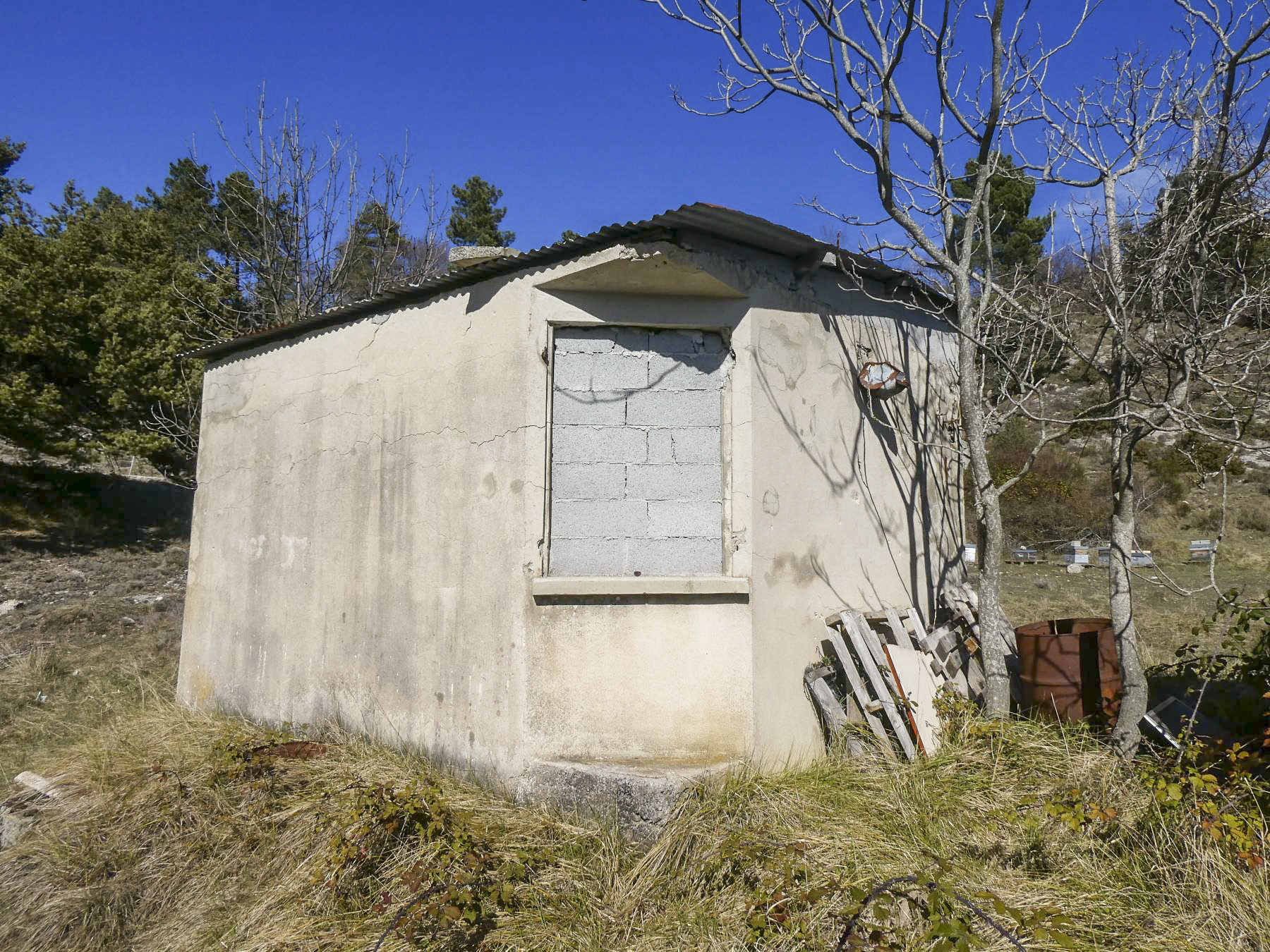 Ligne Maginot - COL DE BRAUS - (Poste de Secours) - Bâtiments annexes