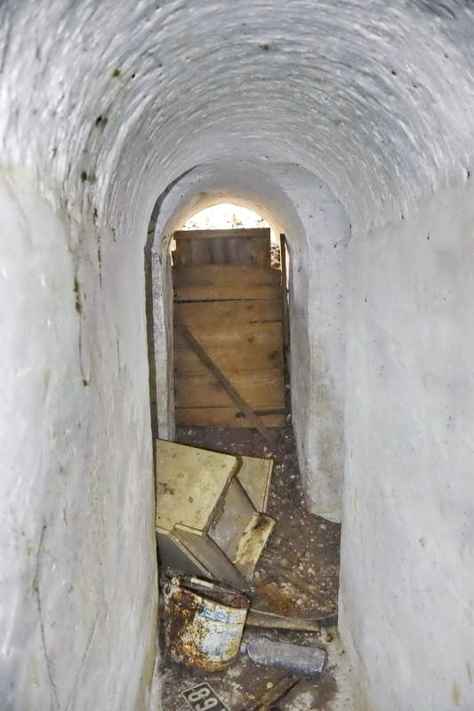 Ligne Maginot - BOIS DE DESSENHEIM SUD 4 - (Blockhaus pour arme infanterie) - Couloir vers l'entrée