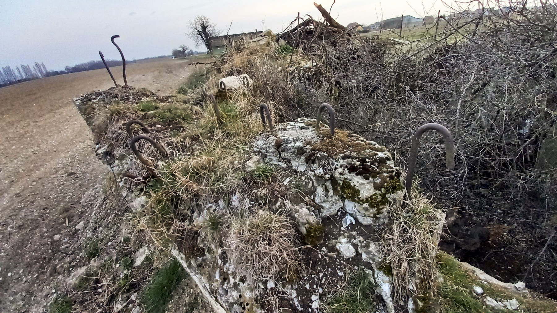 Ligne Maginot - HEITEREN EST 6 - (Blockhaus de type indéterminé) - Autre vue de détail.