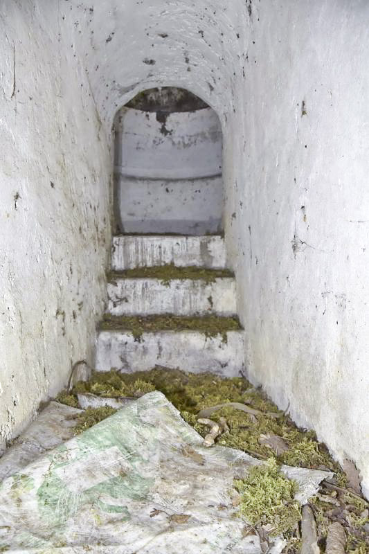 Ligne Maginot - OBERWALD EST 2 - (Blockhaus de type indéterminé) - Le couloir vers la coupole